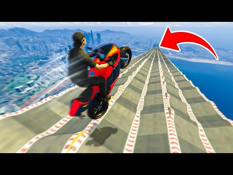 GTA V Online CORRIDA VAI E VOLTA 6x RAMPAS ONDULADAS Fácil